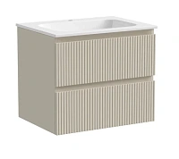 Тумба под раковину подвесная Sancos Snob T 60 см beige soft