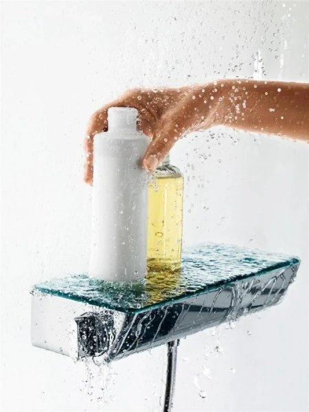 Смеситель для душа Hansgrohe Ecostat Select хром 13111000 (детальная фотография), современные, hi-tech