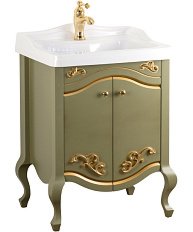 Тумба под раковину напольная Migliore Impero 60 см Oliva