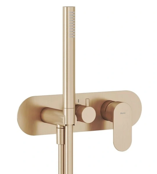 Смеситель для душа Ravak Eleganta розовое золото X070370 (детальная фотография)