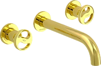 Смеситель для раковины Migliore Reversa золото