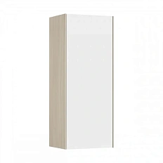 Шкаф подвесной Акватон Асти 34 см белый/ясень шимо