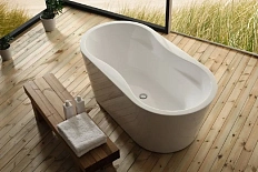 Ванна акриловая BelBagno 160х80 см отдельностоящая