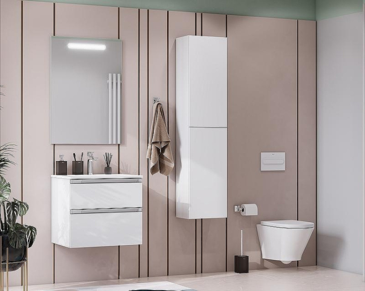 Зеркало с подсветкой Roca The Gap 60 см прямоугольное ZRU9302688 (детальная фотография), в наличии