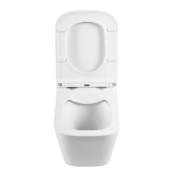 Унитаз подвесной BelBagno Ardente-R безободковый BB520CHR/SC (детальная фотография), с горизонтальным, прямым выпуском, с прямым выпуском