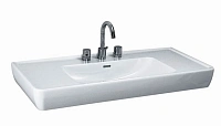 Раковина Laufen Pro A 105 см с 1 отверстием для смесителя