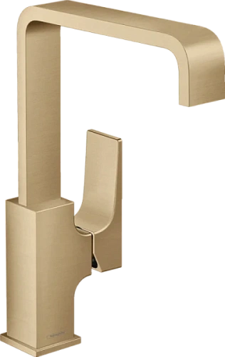 Смеситель для раковины Hansgrohe Metropol шлифованная бронза - фото 4