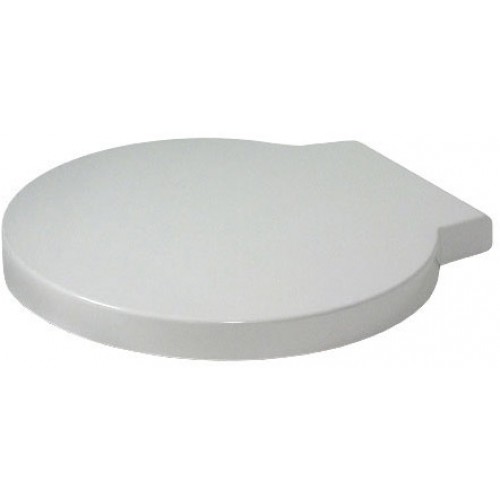 Сиденье для унитаза, съемное, soft close, петли нержавеющая сталь, Duravit Starck 1 0065880099 (детальная фотография)