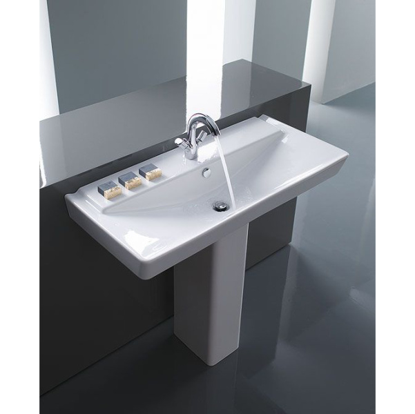 Раковина Jacob Delafon Reve E4800-00 (детальная фотография), керамические