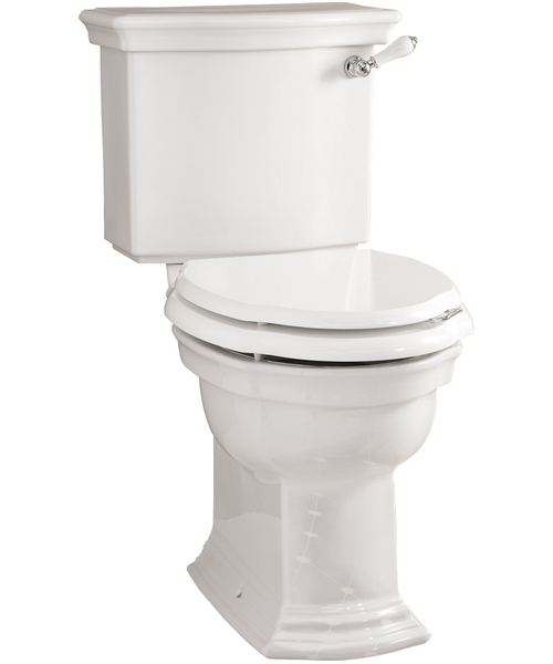 Унитаз компакт Devon & Devon Westminster IBWC круглый (детальная фотография)