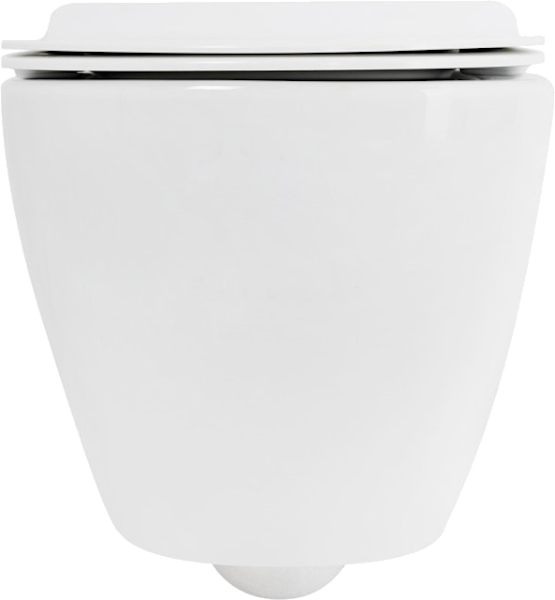 Унитаз подвесной Cezares Stylus безободковый CZR-513-TH-R (детальная фотография), без бачка, со скрытым бачком