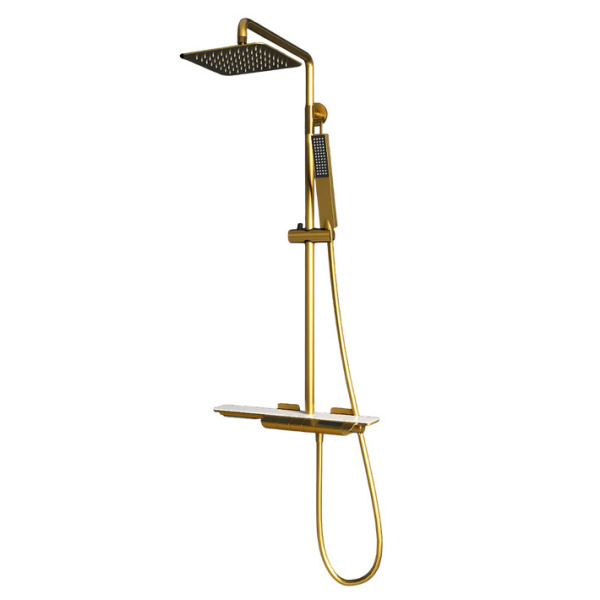 Душевая стойка RGW Shower Panels золото 51140134-06 (детальная фотография)