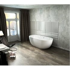 Ванна акриловая BelBagno 180х85 см отдельностоящая
