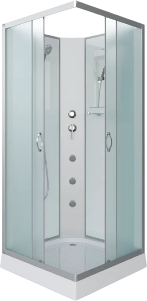 Душевая кабина Niagara Classic 90х90 см с гидромассажем 11011423BKG (детальная фотография)