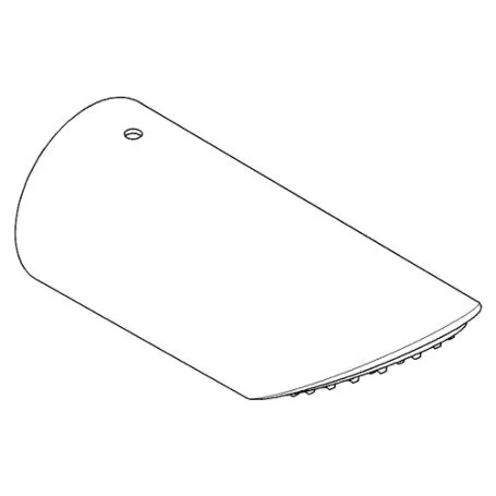 Верхний душ Grohe Sena 28308000 (детальная фотография), хром