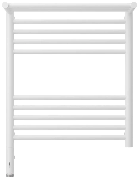 Полотенцесушитель электрический Сунержа Богема 3.0 50х60 см правый белый матовый 30-5807-6050 (детальная фотография), белыe