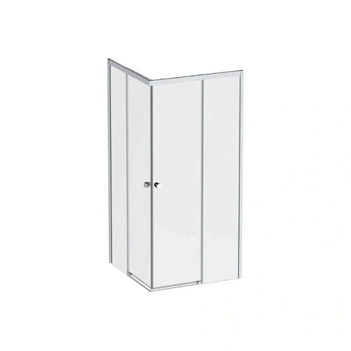 Душевой уголок Am.Pm X-Joy 90x90 см профиль хром, стекло прозрачное - фото 1