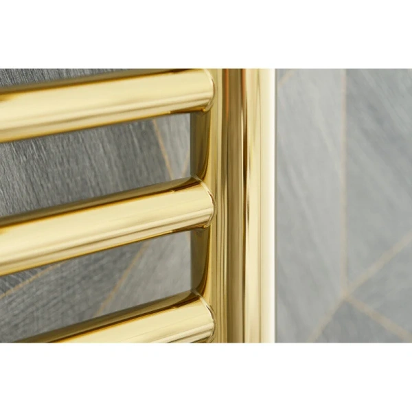 Полотенцесушитель водяной Сунержа Богема+ 40x80 см золото 03-0223-8040 (детальная фотография), настенные