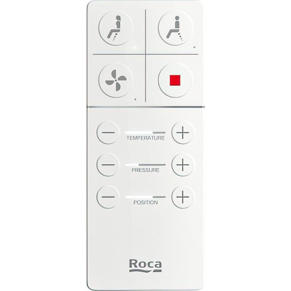 Унитаз подвесной Roca Inspira электронный 803060001 (детальная фотография), без бачка, со скрытым бачком