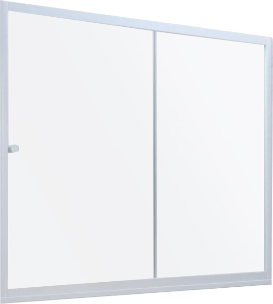 Душевая шторка на ванную стекло прозрачное Vegas-glass ZV 150 01 (детальная фотография)