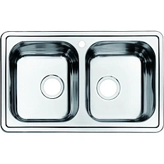 Мойка для кухни IDDIS Strit 78 см полированная