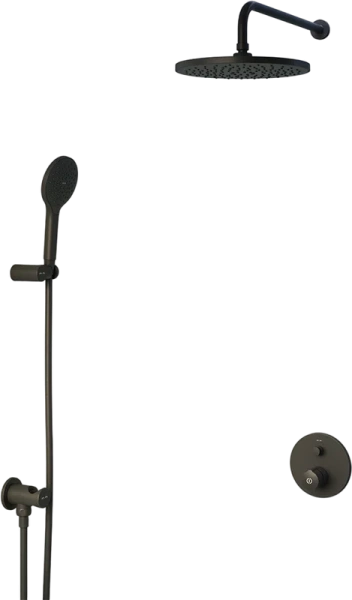 Душевой комплект Am.Pm X-Joy черный FP85A1RH22 (детальная фотография)