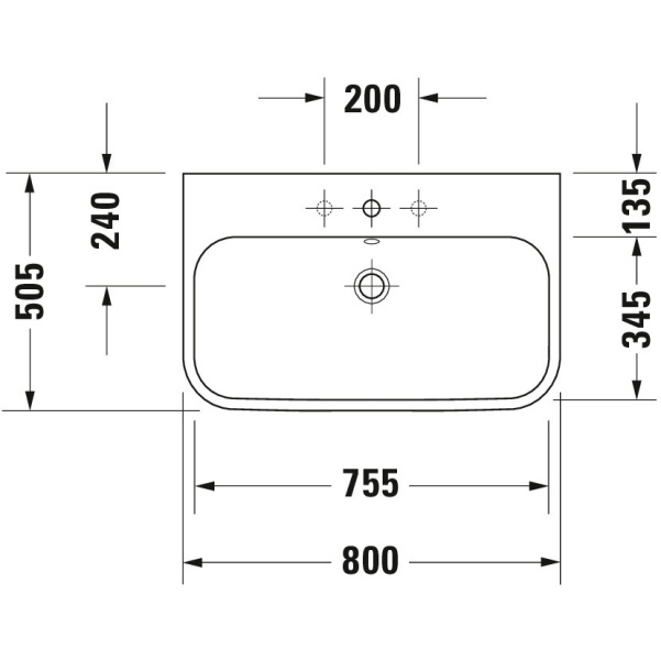 Схема (детальная фотография), прямоугольной формы