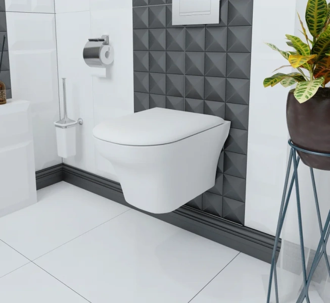 Унитаз подвесной Lavinia Boho Bristol с сиденьем микролифт 3305002R (детальная фотография), подвесные, встраиваемые index_1