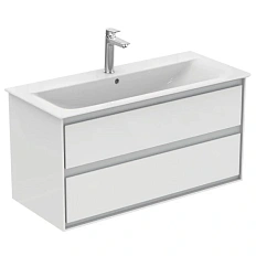 Тумба с раковиной подвесная Ideal Standard Connect Air E0821 100 см с 2-мя ящиками
