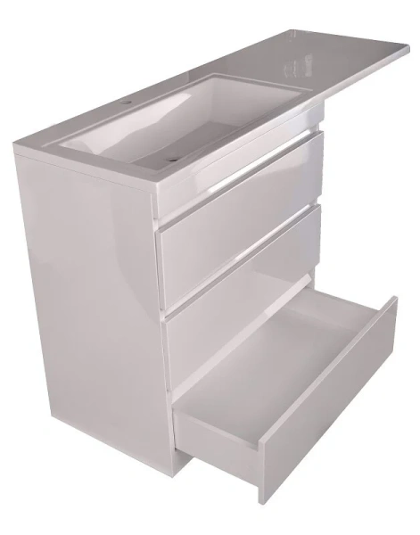 Тумба под раковину напольная Style Line Даллас 68 см белая СС-00000558 (детальная фотография), 70 см