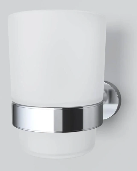 Стакан для ванной Am.Pm Sense A74343 настенный (детальная фотография), хром