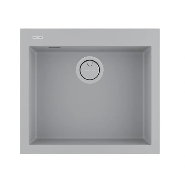 Мойка для кухни Paulmark Decoration 56 см Urban grey PM935650-UGR (детальная фотография)