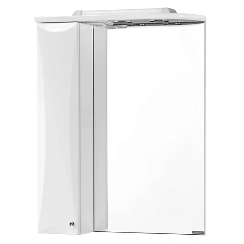 Зеркальный шкаф с подсветкой Акватон Джимми 57 см левый - фото 3