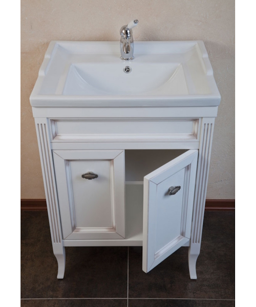 Мебель для ванной La Beaute Vivien BVI60P (детальная фотография), моноблок