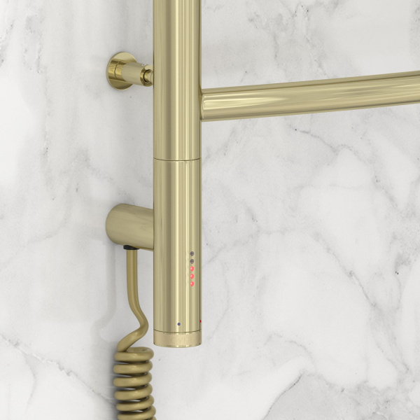 Полотенцесушитель электрический Сунержа Галант 3.0 40x60 см левый шампань 020-5800-6040 (детальная фотография), современные, hi-tech