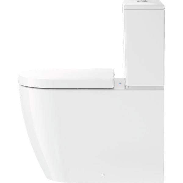 Унитаз компакт Duravit ME by Starck 217009 (детальная фотография), с бачком