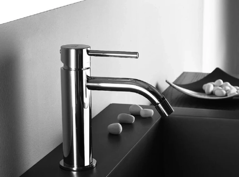 Смеситель для раковины Paffoni Light хром LIG071CR (детальная фотография), современные, hi-tech