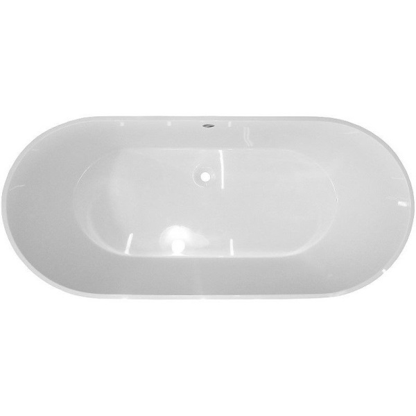 Ванна из литьевого мрамора Эстет Майами 170x80 см белая матовая ФР-00014381 (детальная фотография), литьевой мрамор