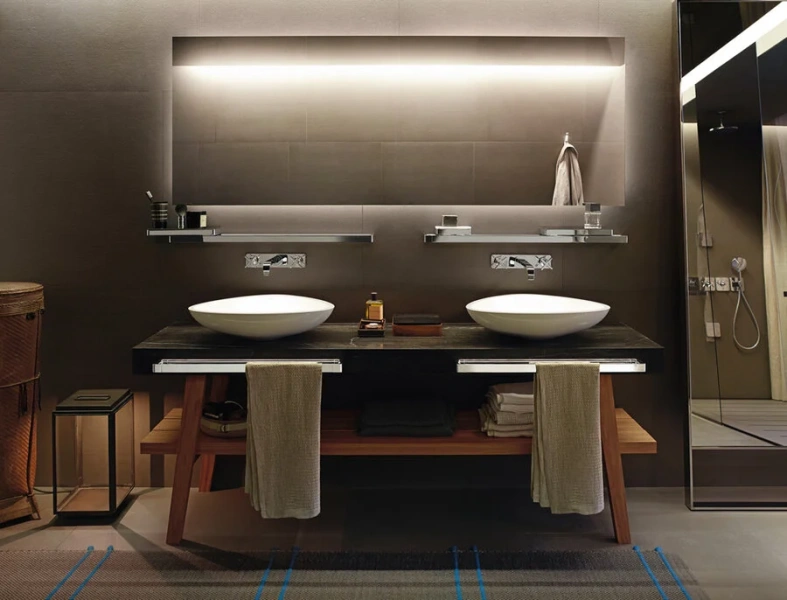 Смеситель для раковины Axor Citterio 39115000 (детальная фотография), современные, hi-tech