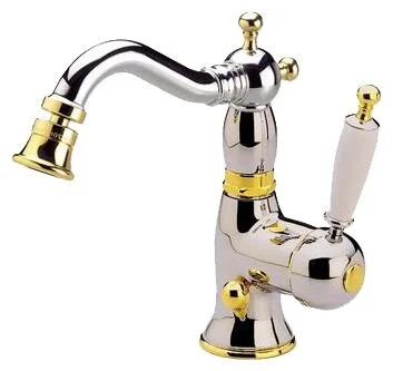 Смеситель для биде Migliore Oxford хром/золото 19151 (детальная фотография)