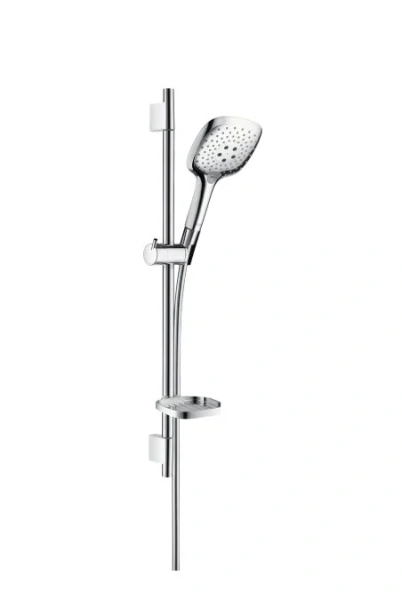 Душевой гарнитур Hansgrohe Raindance Select 27856 с мыльницей (детальная фотография), современные, hi-tech