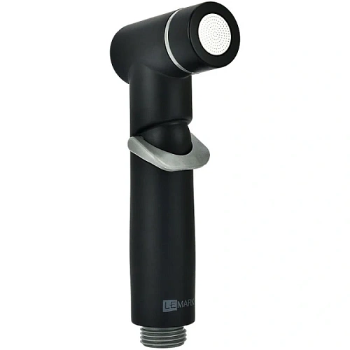 Гигиеническая лейка Lemark черная - фото 2