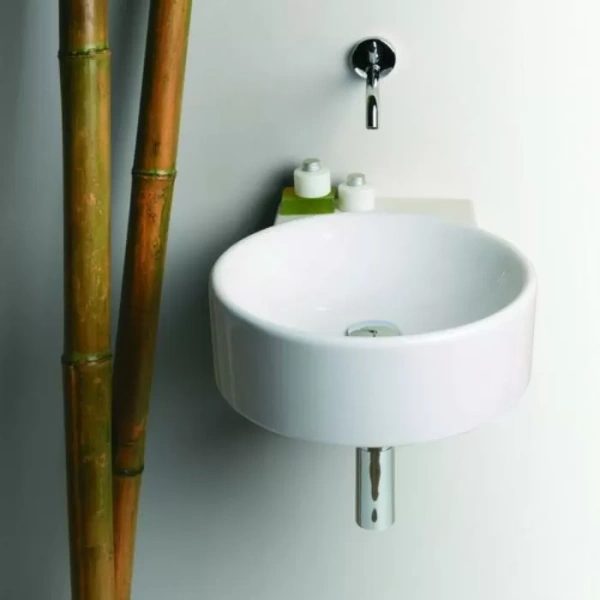 Раковина, цвет белый матовый, Simas Flow FL 14 BI MATT (детальная фотография), по запросу