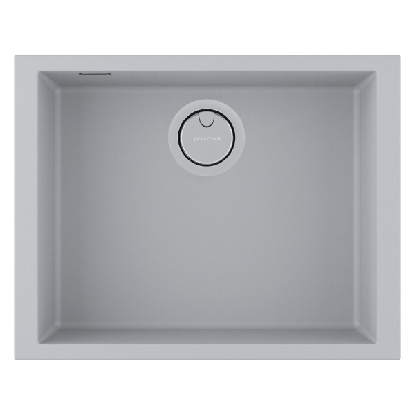 Мойка для кухни Paulmark Neo classic 56 см Urban grey PM965644-UGR (детальная фотография)