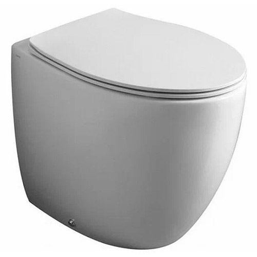 Унитаз напольный Simas Bormio безободковый BR01bi (детальная фотография)