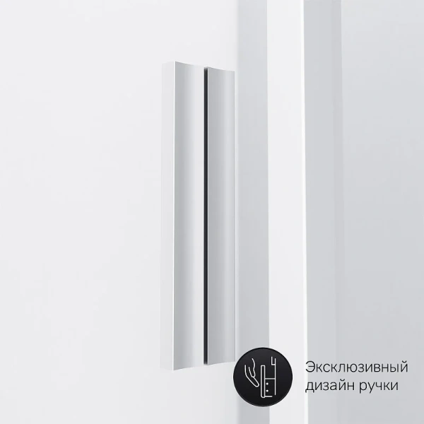 Душевой уголок Am.Pm Gem 90x90 см профиль хром W90G-404-9090-MT (детальная фотография), хром