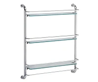 Полочка для ванной WasserKRAFT тройная