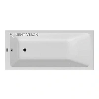 Чугунная ванна Vinsent Veron Kingston VKN1808050, 180 x 80 см, цвет белый