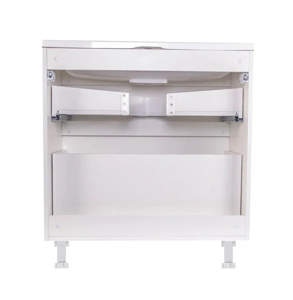 Тумба под раковину напольная Style Line Бергамо 80 см белая СС-00002314 (детальная фотография), 80 см