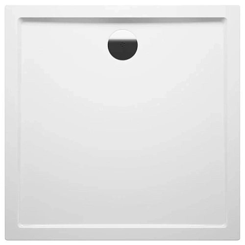 Душевой поддон акриловый белый с панелью Riho Davos 261 100x100 см - фото 1